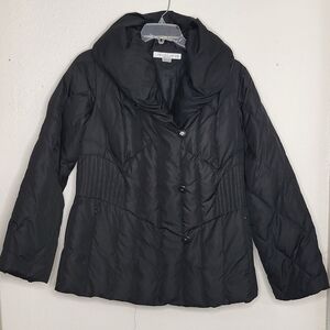 Larry Levine Women's Down Jacket Coat Large